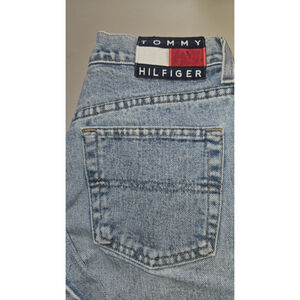VTG 90's Tommy Hilfiger Women's Hi-Rise Boyfriend Jeans Button Fly 30" W 10" R